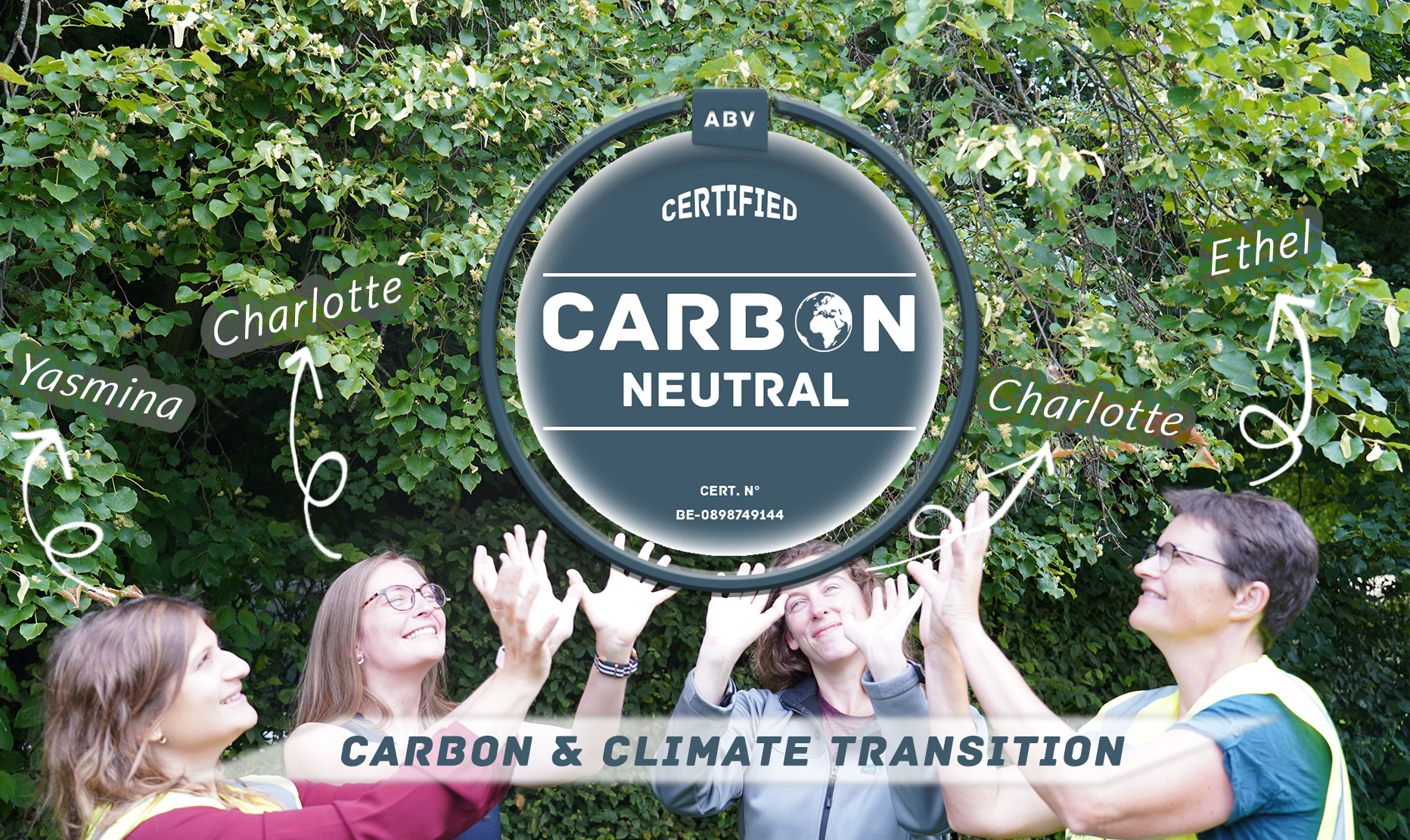 Illustration de la neutralité carbone