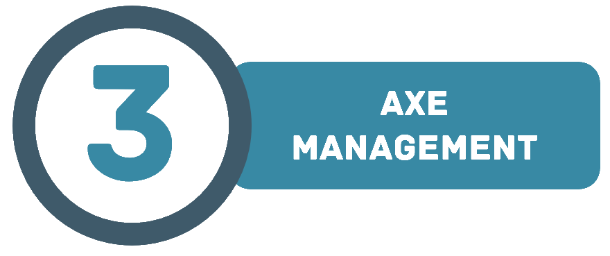 Dernier : l'axe management 